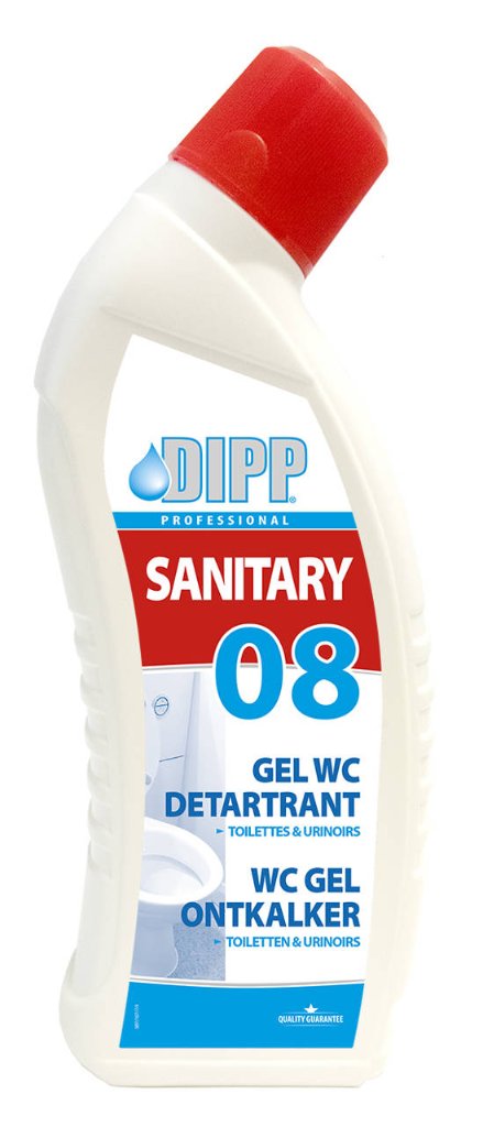 DIPP 08 WC Gel Ontkalker 750ML