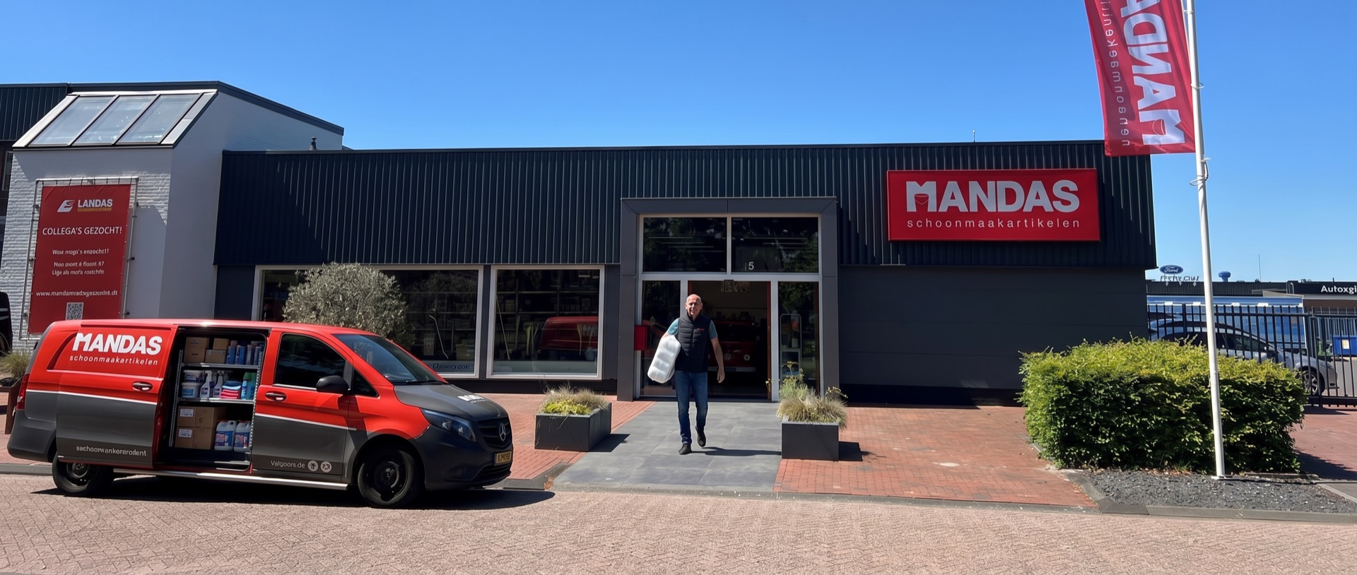 Mandas Schoonmaakartikelen vestiging Drachten